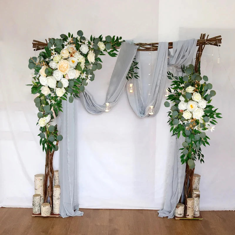 Artificial Arch Flowers for Boho Wedding Ceremony Flower Garlands Arrangement Reception Backdrop Decor Artificial flowers room