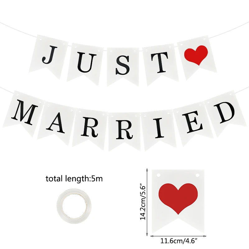 68cm * 48cm Wedding Photo Booth props