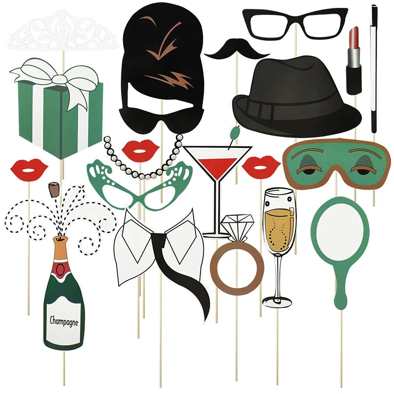 Wedding Decoration Photo Booth props