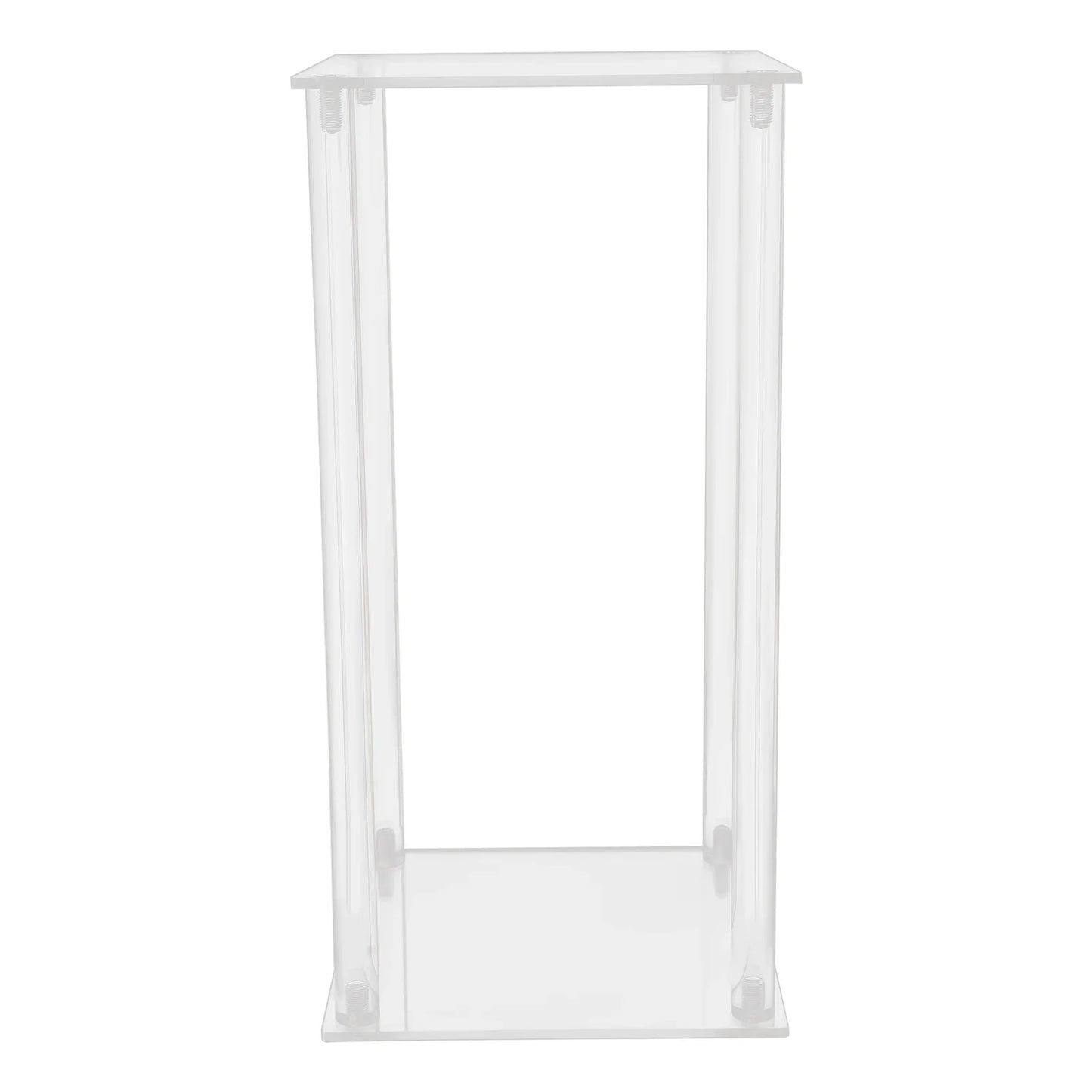 10PCS Clear Acrylic Wedding Flower Stands Rectangular holder For Weddings, Birthday Parties, Baby Showers,etc