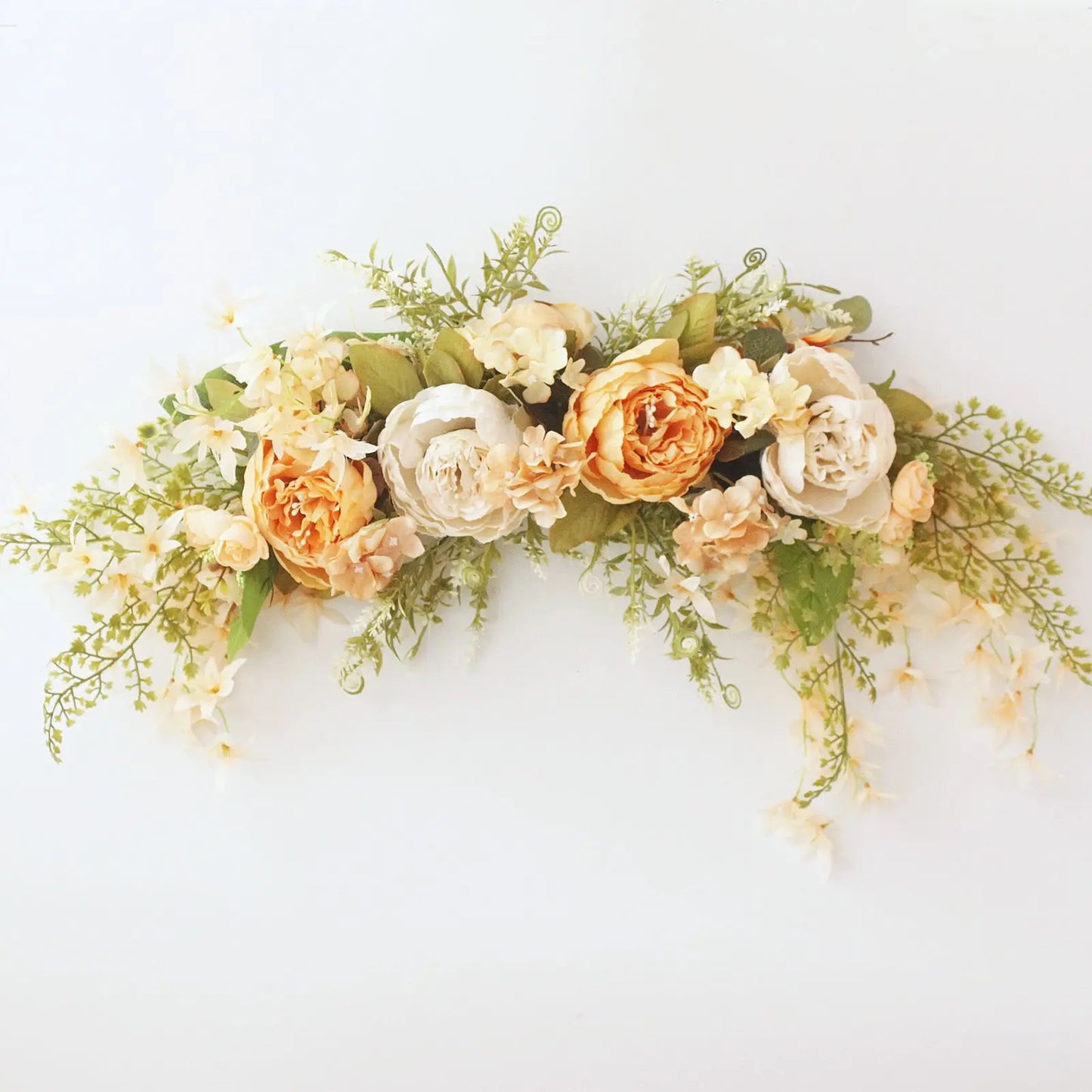 Artifial Flowers For Wedding Arch Decoration Front Door Hanging Flower String Bedroom Wall Decor Table Flower Row Fake Plants
