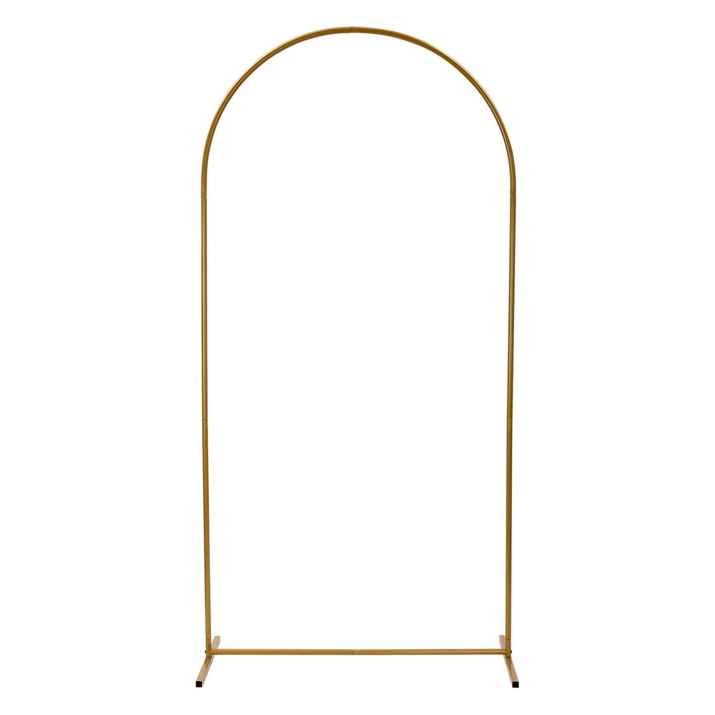 2m Wedding Arch Frame Kit | 100x200cm Elastic Rose Red Cover, Balloon Backdrop Stand