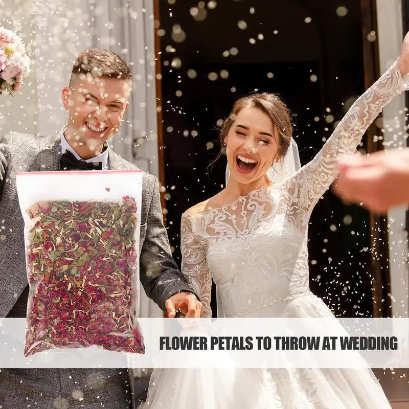 Wedding Confetti Dried Flower Natural Dried Flower Rose Petals Dried Flower Petals for Weddings Confetti Wedding Party Decor