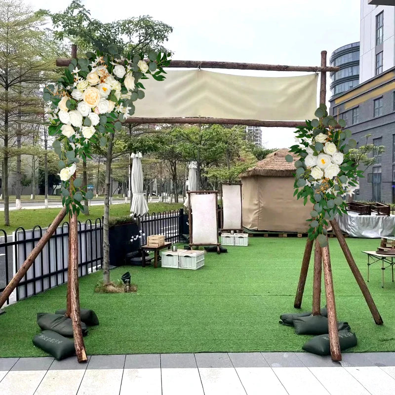 Artificial Arch Flowers for Boho Wedding Ceremony Flower Garlands Arrangement Reception Backdrop Decor Artificial flowers room