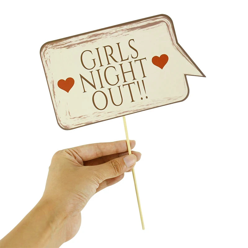 Wedding Decoration Photo Booth props