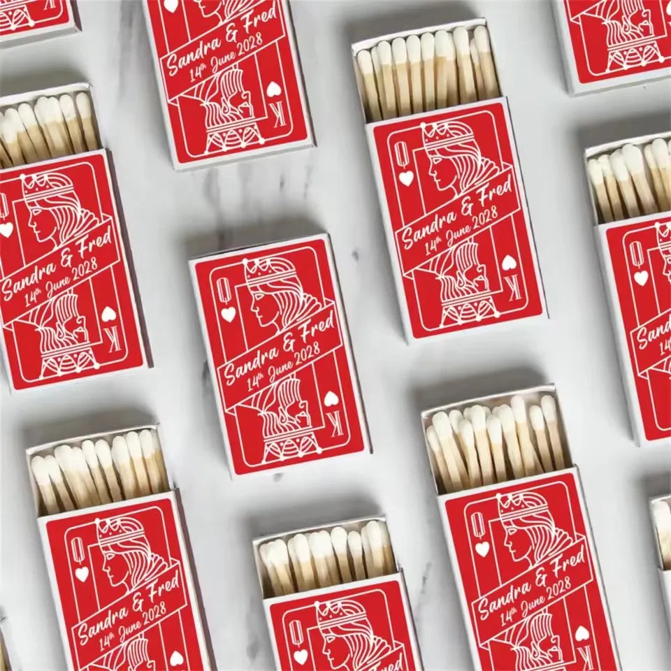Printed Matchboxes, Personalized Wedding Matchboxes, Handmade Matchboxes, Bulk Matchboxes, Sage Green Colored Matchbox