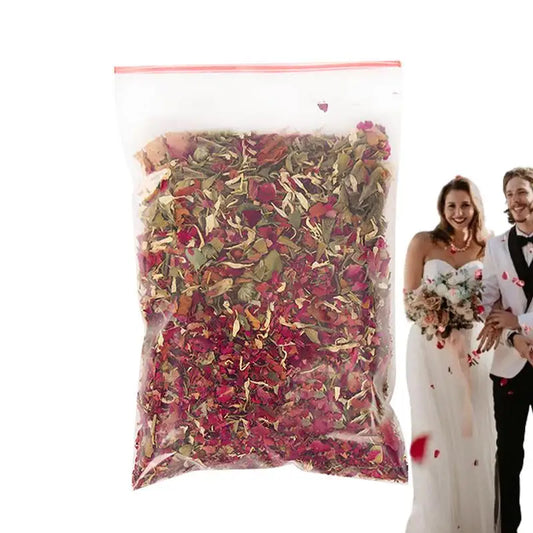 Wedding Confetti Dried Flower Natural Dried Flower Rose Petals Dried Flower Petals for Weddings Confetti Wedding Party Decor