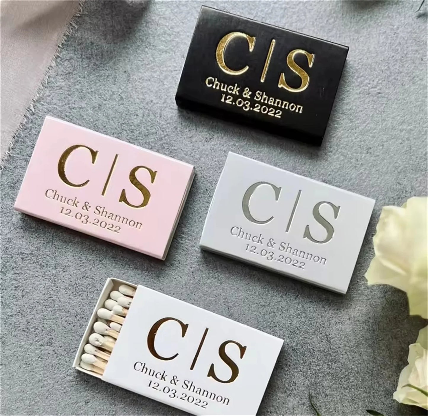 Printed Matchboxes, Personalized Wedding Matchboxes, Handmade Matchboxes, Bulk Matchboxes, Sage Green Colored Matchbox