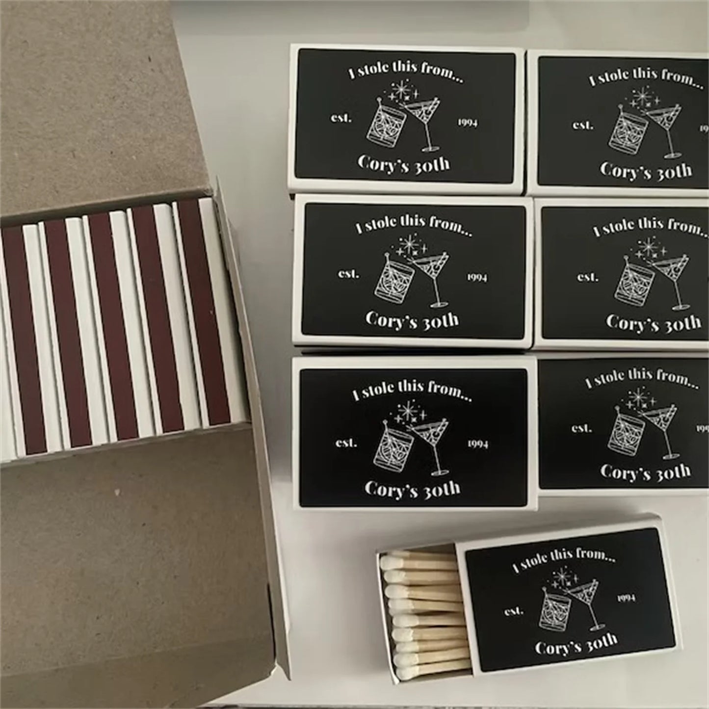 Printed Matchboxes, Personalized Wedding Matchboxes, Handmade Matchboxes, Bulk Matchboxes, Sage Green Colored Matchbox